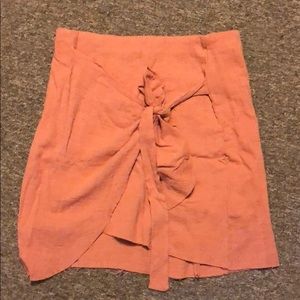 Mint Vanilla Burnt Orange Skirt